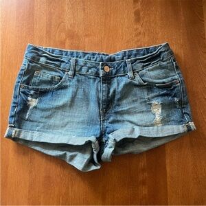 Y2K Low Rise Jean Shorts